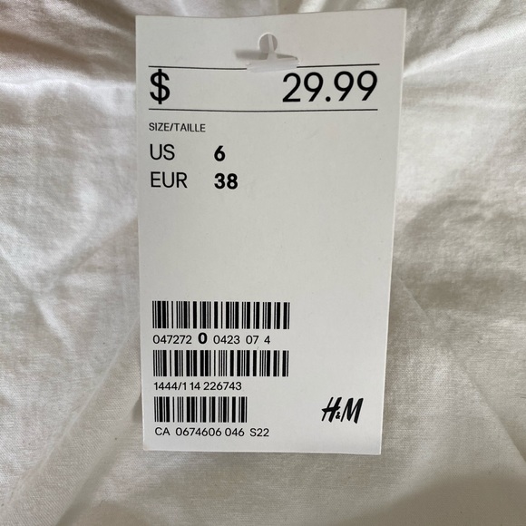 Suede button H&M skirt - Picture 3 of 3